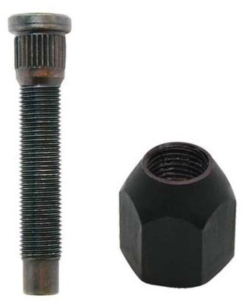 Moroso Wheel Stud & Lug Nut Kit - 12mm x 1.5 x 3.25in - .509in Diameter