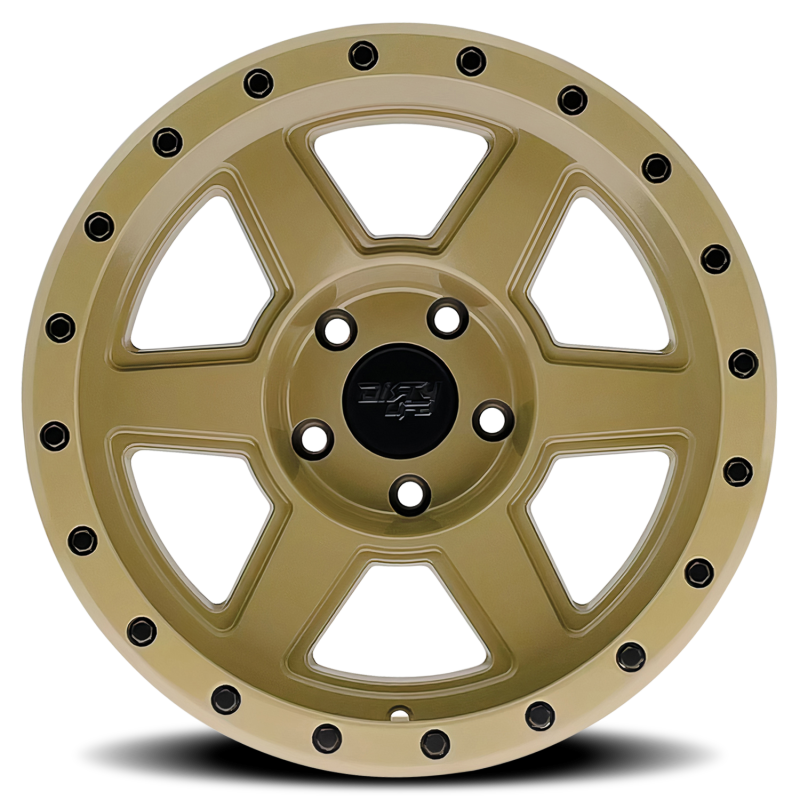 Dirty Life 9315 Compound 17x9 / 6x135 BP / -12mm Offset / 87.1mm Hub Desert Sand Wheel