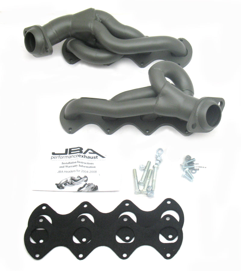 JBA 05-10 Ford F-Series 5.4L 3V 1-5/8in Primary Ti Ctd Cat4Ward Header