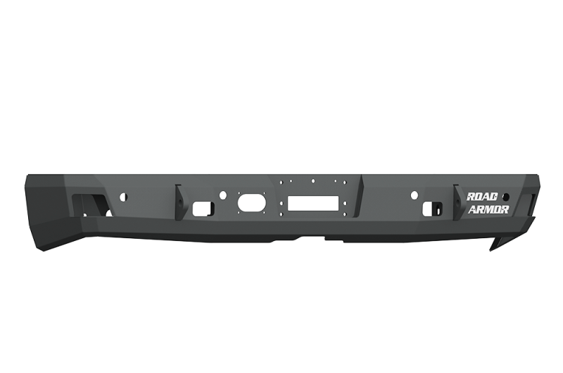 Road Armor 10-18 Ram 2500 Stealth Rear Winch Bumper - Tex Blk (WARN M8000 Only)-Road Armor-797 Offroad