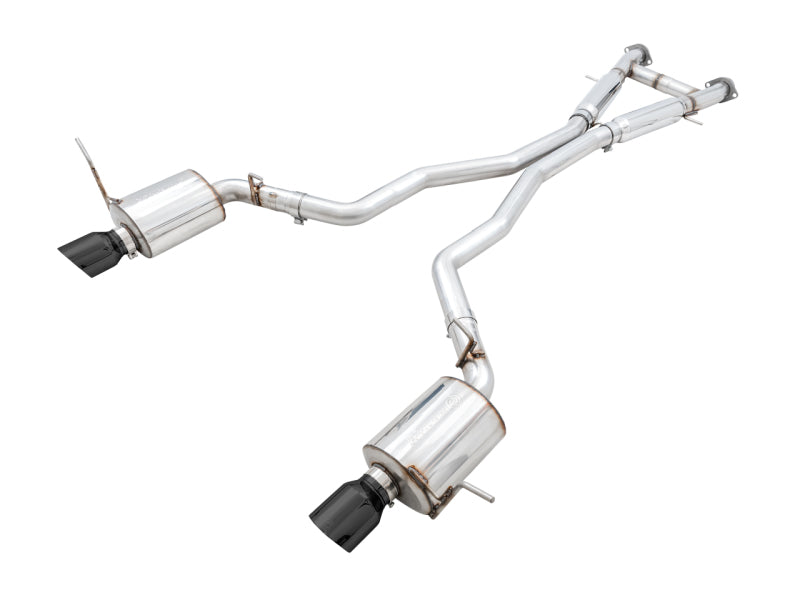 AWE Tuning 2020 Jeep Grand Cherokee SRT Touring Edition Exhaust - Diamond Black Tips-AWE Tuning-797 Offroad