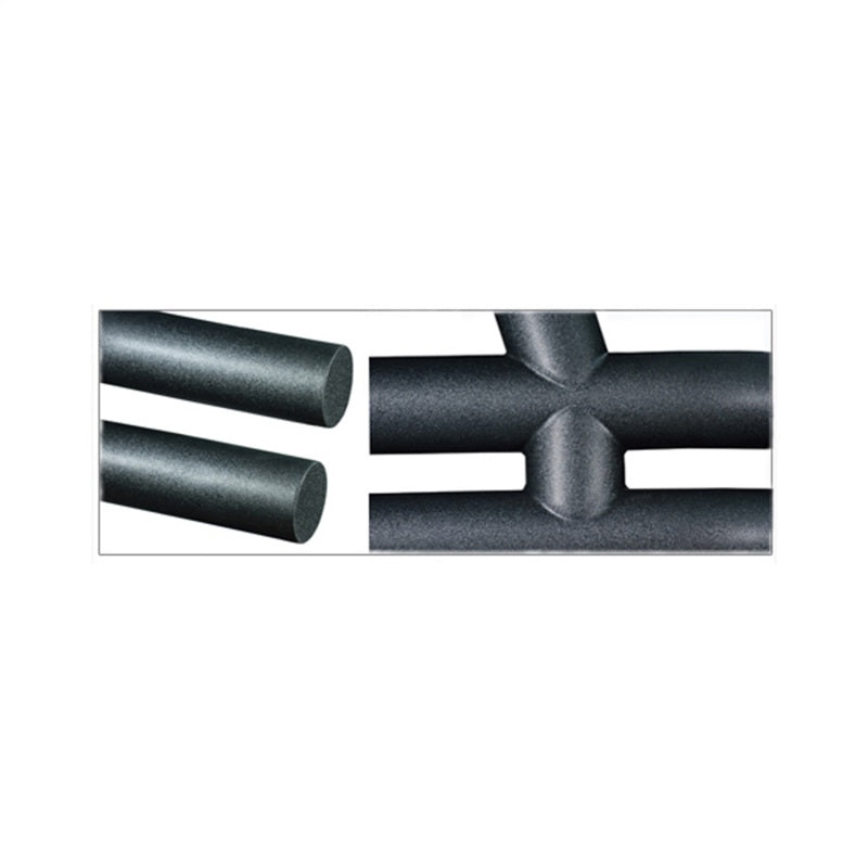 Rugged Ridge 3-In Dbl Tube Front Bumper w/ Hoop 76-06 CJ / Jeep Wrangler-Rugged Ridge-797 Offroad