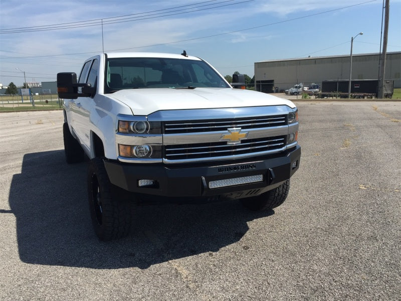 Iron Cross 07-13 Chevrolet Silverado 1500 Low Profile Front Bumper - Gloss Black