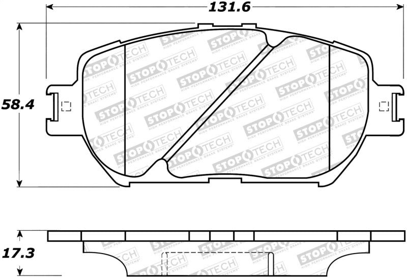 StopTech Street Brake Pads