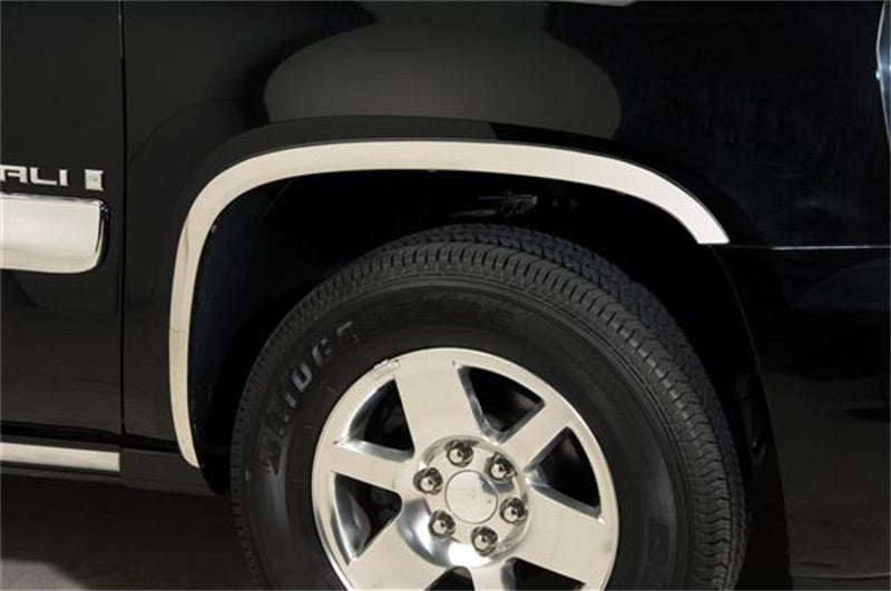 Putco 07-13 Chevy Avalanche - Full Stainless Steel Fender Trim