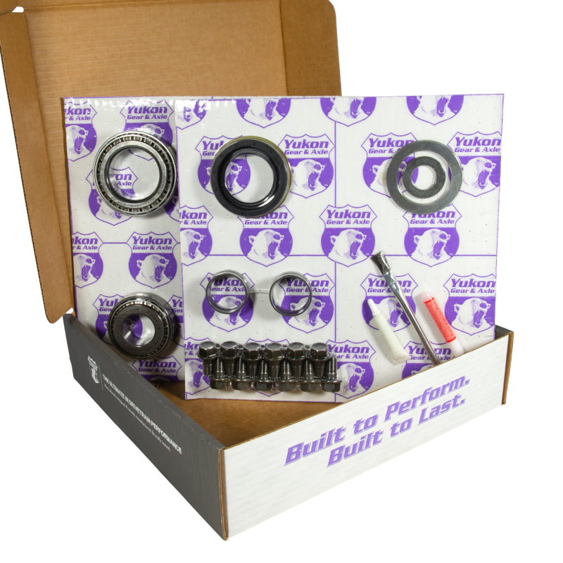 Yukon 9.25in CHY 3.55 Rear Ring & Pinion Install Kit 31 Spline Positraction 1.7in Axle Bearings