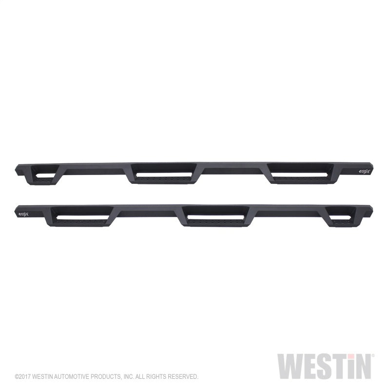 Westin/HDX 09-18 Dodge/Ram 1500 Crew Cab (5.5ft Bed) Drop Wheel to Wheel Nerf Step Bars - Txt Black