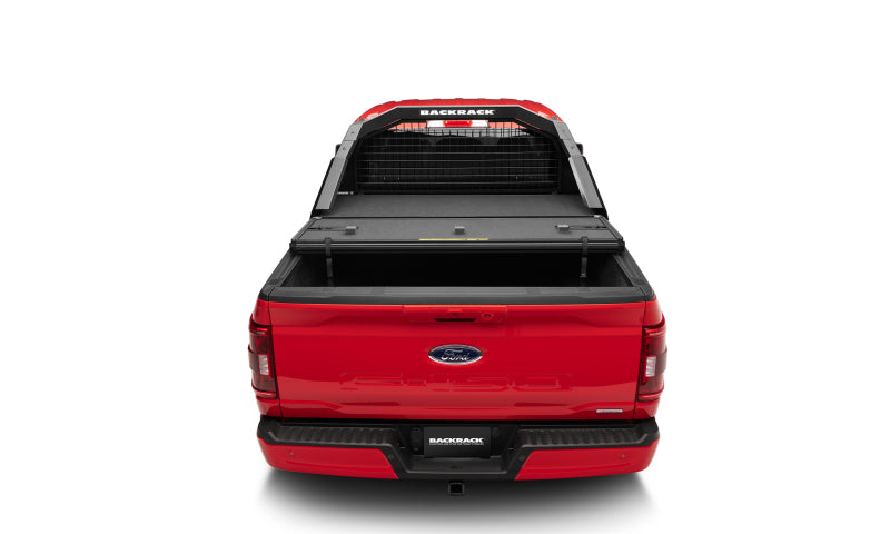 BackRack 15-23 Ford F-150 14-Gauge Steel Trace Rack w/ Hardware Kit - Black