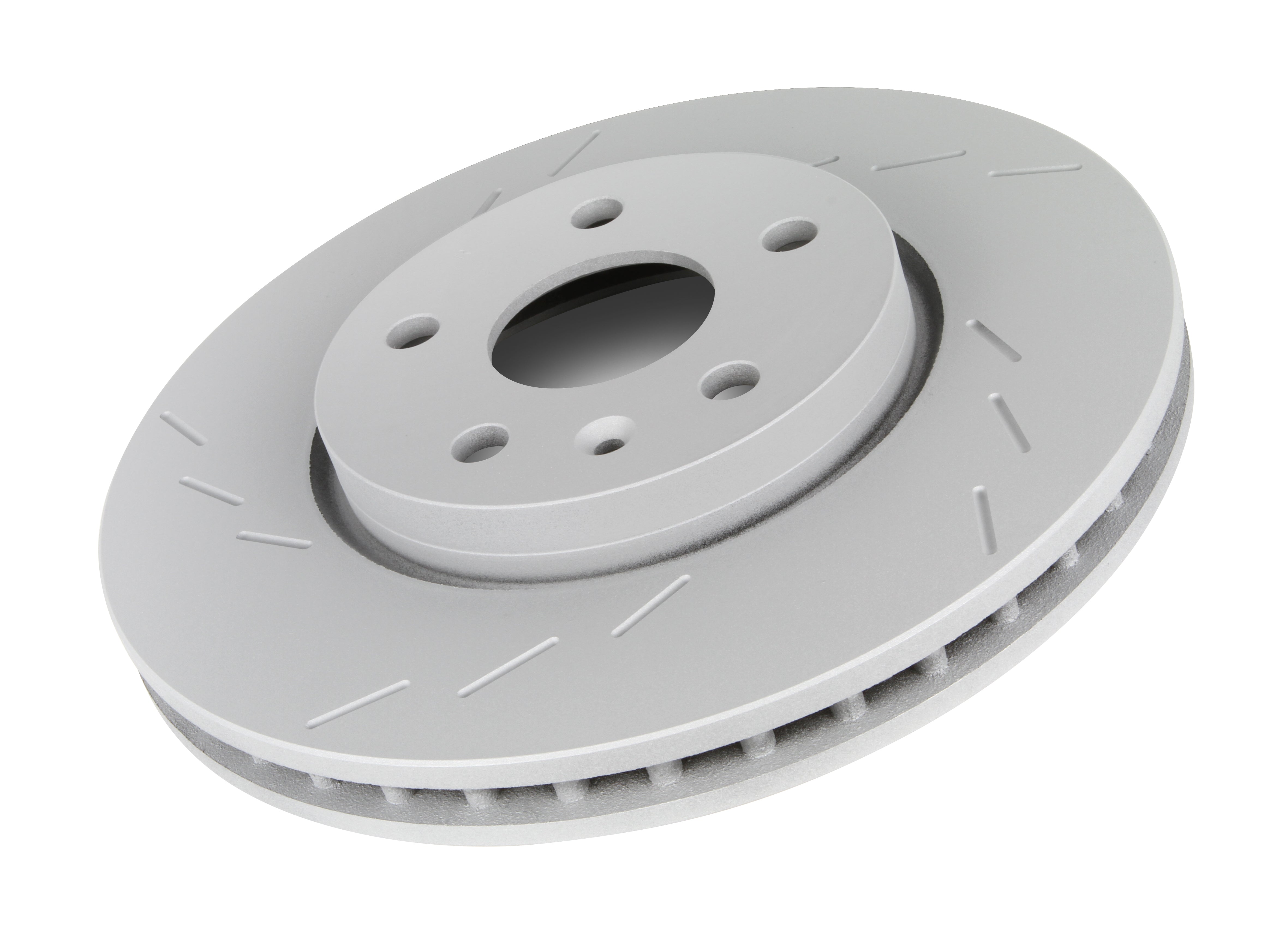 Front Left  Frozen Rotors Slotted 1049 FZR SL
