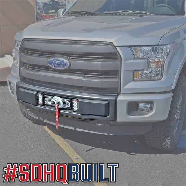 '15-17 Non-Ecoboost Ford F150 SDHQ Built Winch Mount