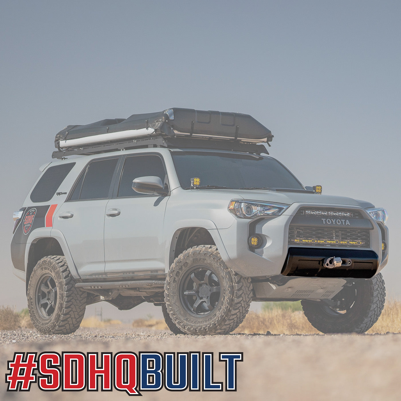 '10-Current Toyota 4Runner SDHQ Built Winch Mount