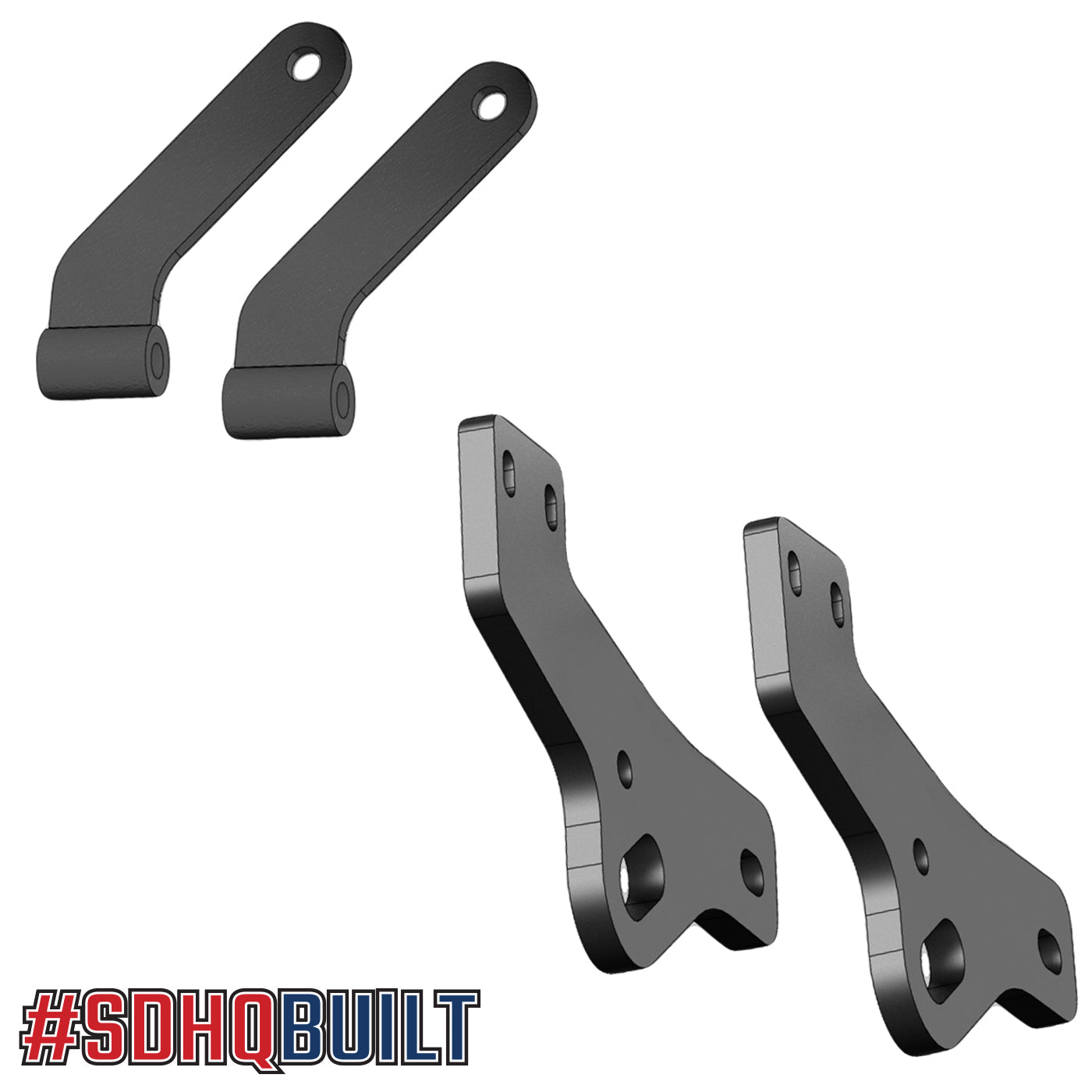 '10-Current Toyota 4Runner SDHQ Built Winch Mount Support Bracket Upgrade Kit