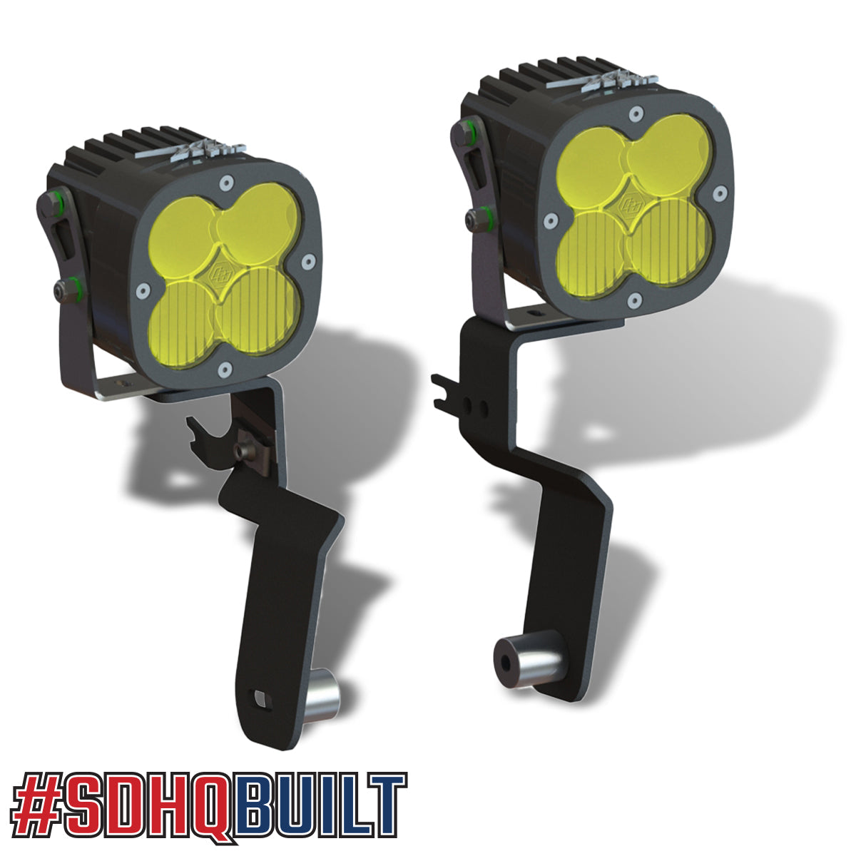 '20-24 Chevy/GMC 2500/3500 SDHQ Built A-Pillar Light Mounts