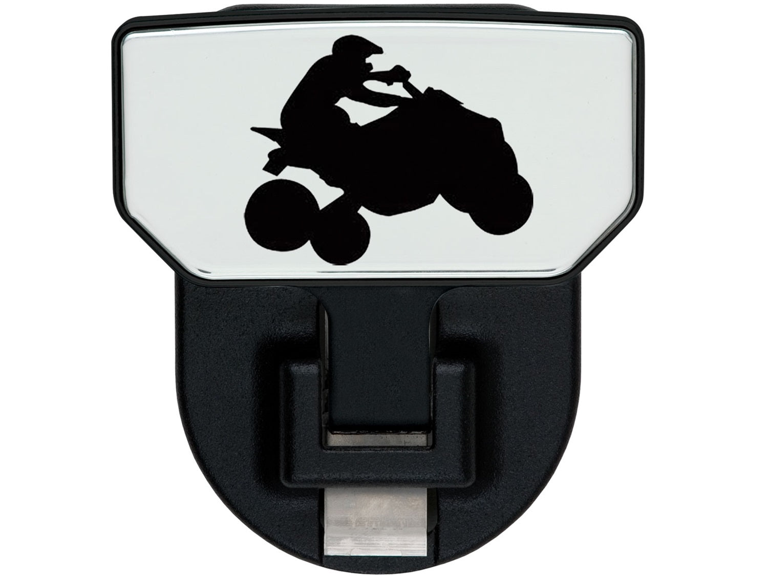 CARR  - 183162 - HD Universal Hitch Step; Fits 2 In. Receiver; Black; Quad; Single