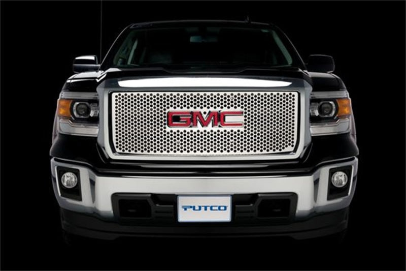 Putco 14-15 GMC Sierra LD - All Terrain Model Only Punch Stainless Steel Grilles