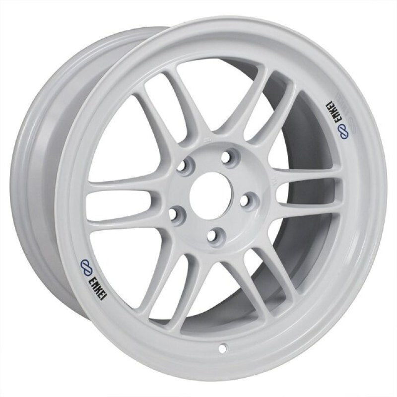 Enkei RPF1 18x9.5 5x114.3 15mm Offset 73mm Bore Vanquish White Wheel (MOQ 40)