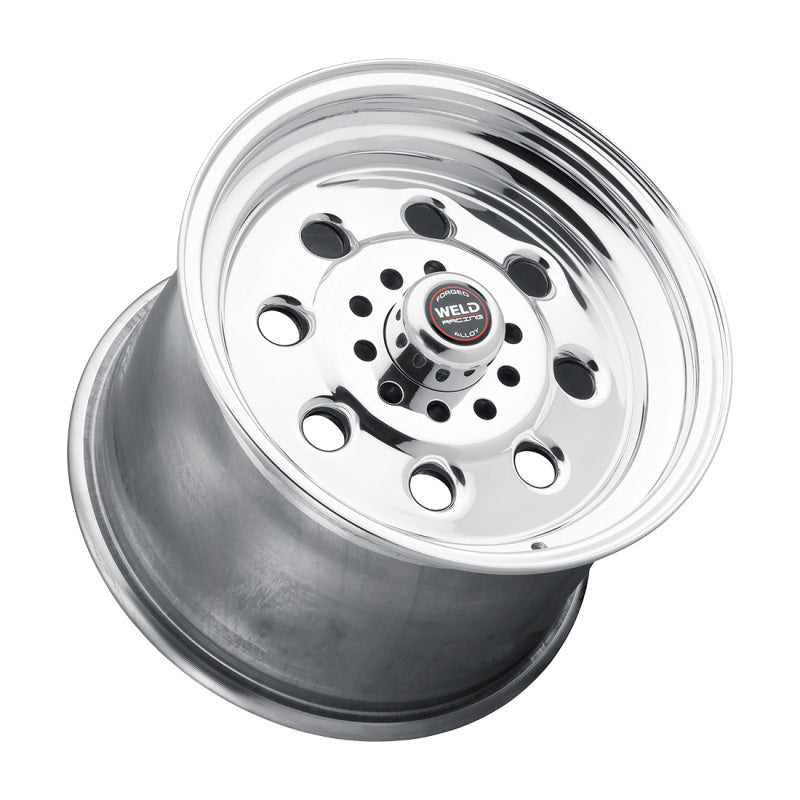 Weld Draglite 15x12 / 5x4.5 & 5x4.75 BP / 6.5in. BS Polished Wheel - Non-Beadlock