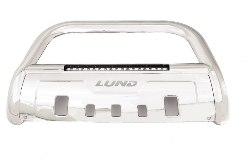 Lund 19-22 Chevrolet Silverado 1500 (Excl. 2019 LD)  Bull Bar w/Led Light Bar - Polished