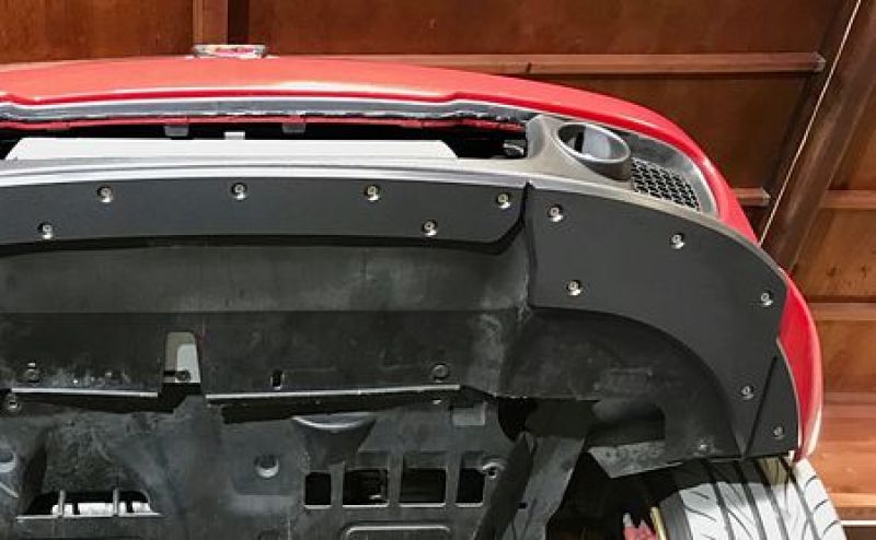 ProTEKt 12-18 Fiat 500 Abarth Custom Fit Front Bumper Skid Plates-ProTEKt-797 Offroad