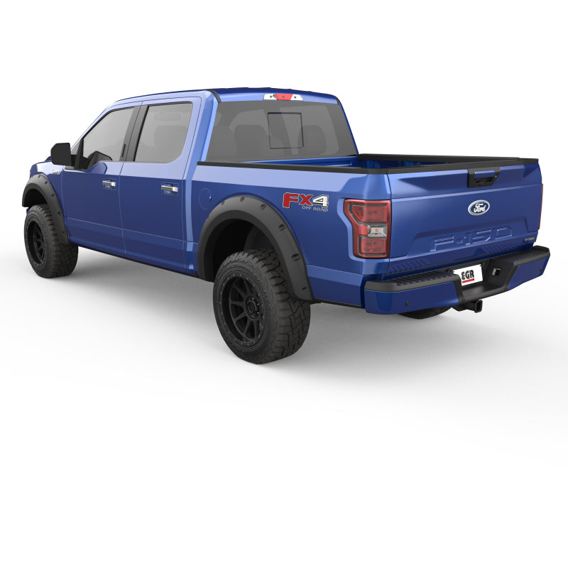 EGR 2018 Ford F-150 Bolt-On Look Fender Flares - Set - Black Matte