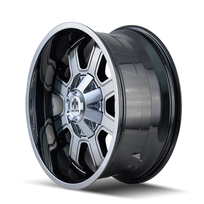 Mayhem 8103 Fierce 22x12 / 6x135 BP / -44mm Offset / 106mm Hub Chrome Wheel