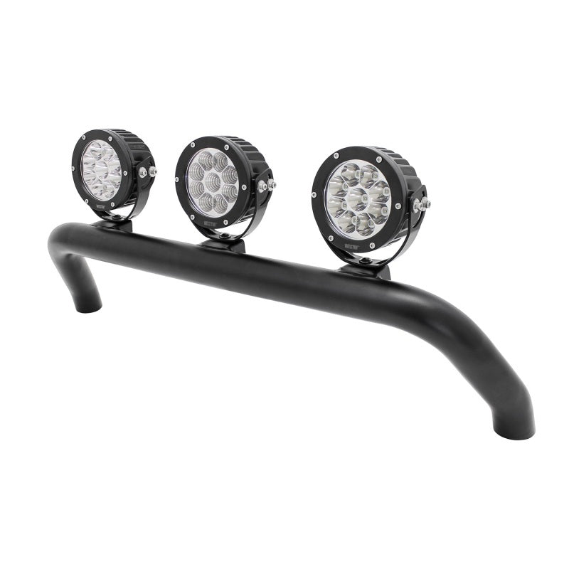 Westin/Snyper 07-17 Jeep Wrangler Snyper Bumper Mount Light Bar - Textured Black