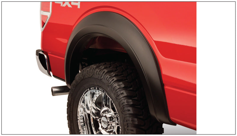 Bushwacker 87-91 Ford Bronco Extend-A-Fender Style Flares 2pc - Black