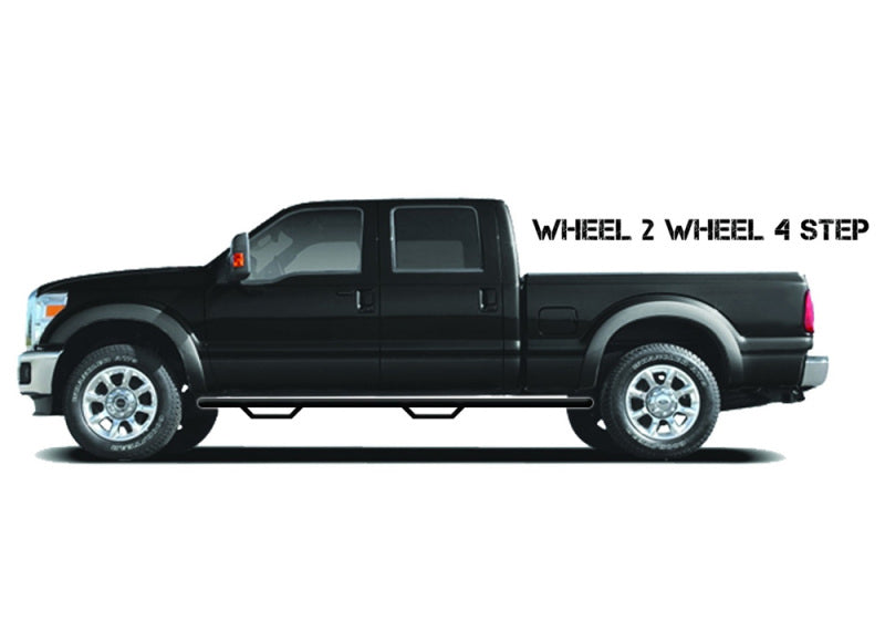 N-Fab Nerf Step 99-06 Chevy-GMC 1500/2500/3500 Ext. Cab 6.5ft Bed - Tex. Black - W2W - 3in