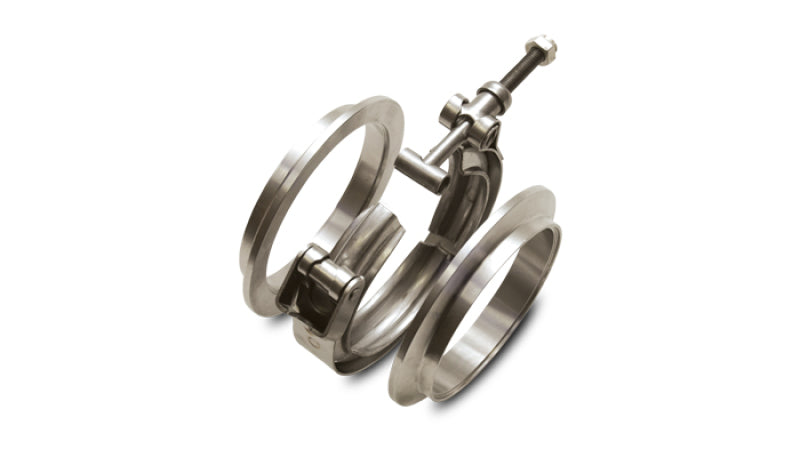 Vibrant Titanium V-Band Flange Assembly for 2.5in OD Tubing-Vibrant-797 Offroad