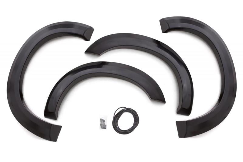 Lund 07-13 Chevy Silverado 1500 Ex-Extrawide Smooth Elite Series Fender Flares - Black (2 Pc.)