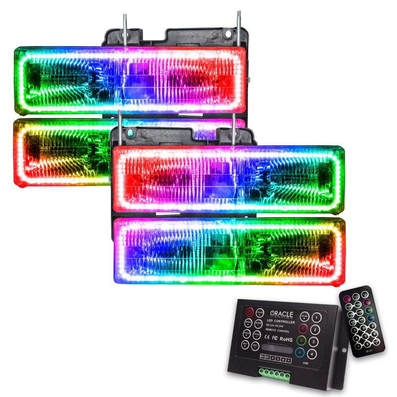 Oracle 92-99 Chevrolet Suburban SMD HL - ColorSHIFT w/ 2.0 Controller