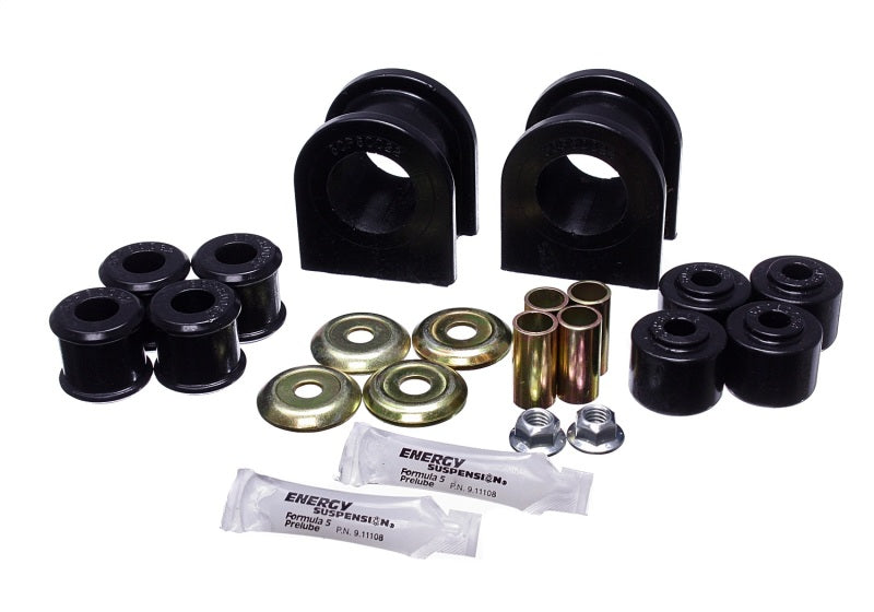 Energy Suspension 89-11 Ford F53 Motorhome Black 36mm Rear Sway Bar Bushing Set-Energy Suspension-797 Offroad