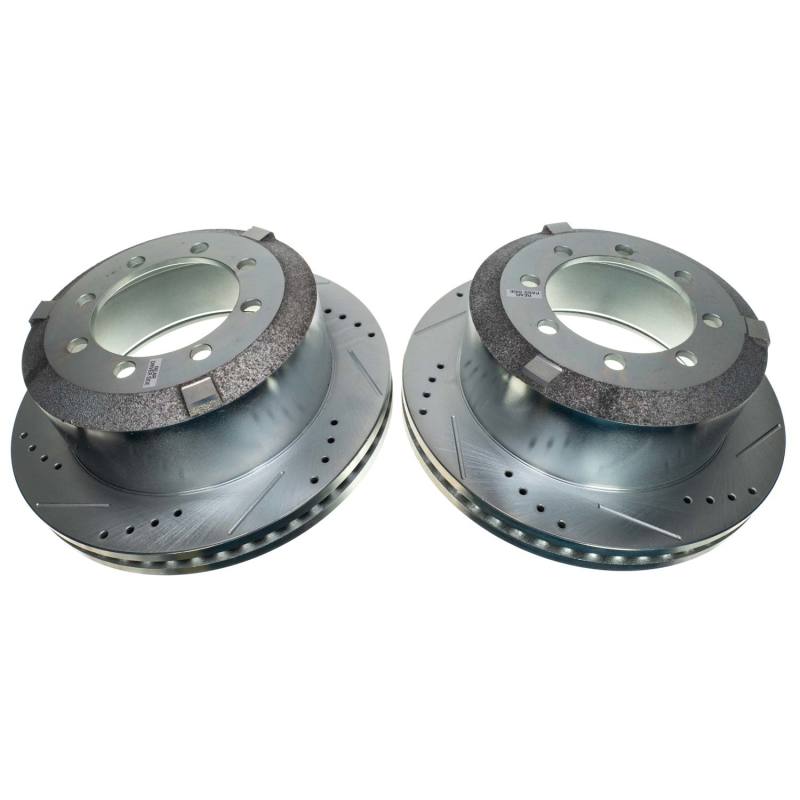 Power Stop 19-22 Ram 3500 Rear Drilled & Slotted Rotor (Pair)