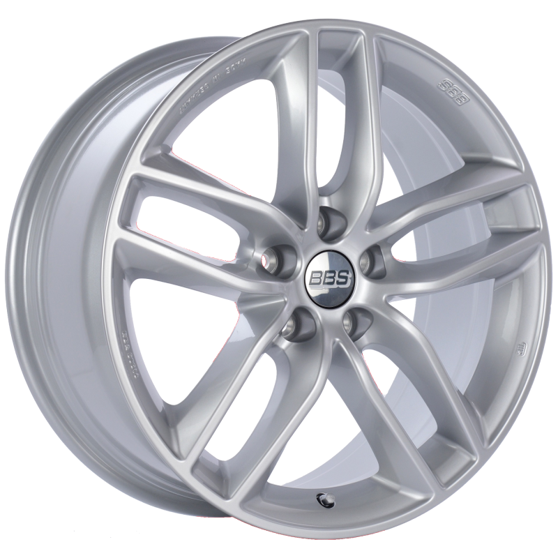 BBS SX 18x8 5x114.3 ET40 Sport Silver Wheel -82mm PFS/Clip Required