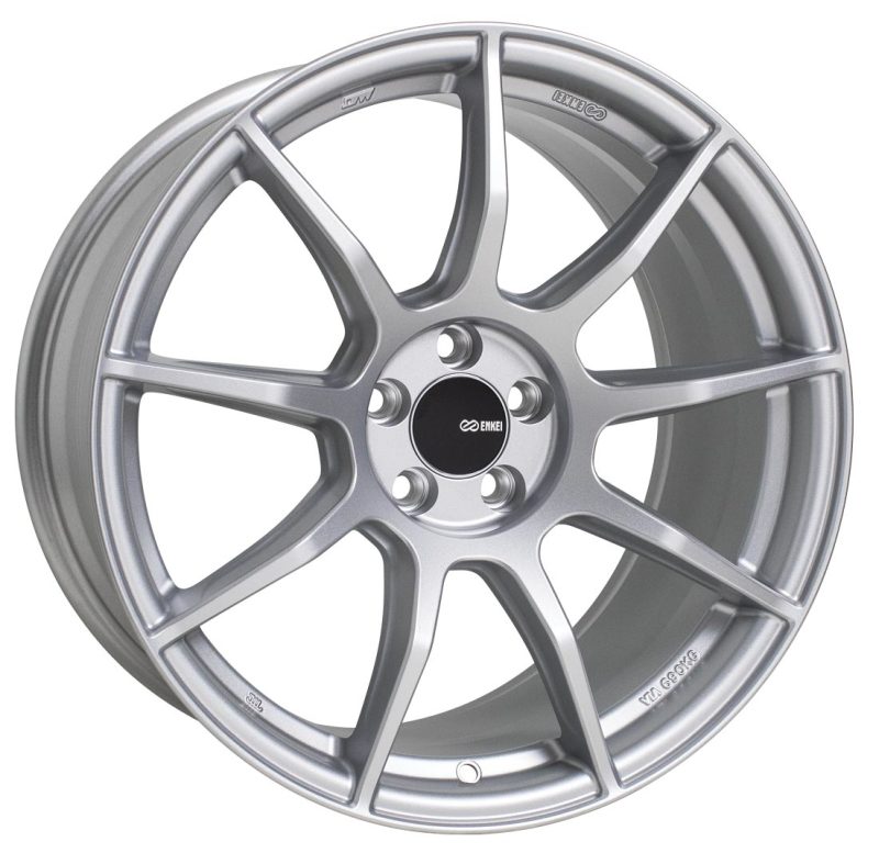 Enkei TS9 18x8 5x100 45mm offset 72.6mm Bore Silver