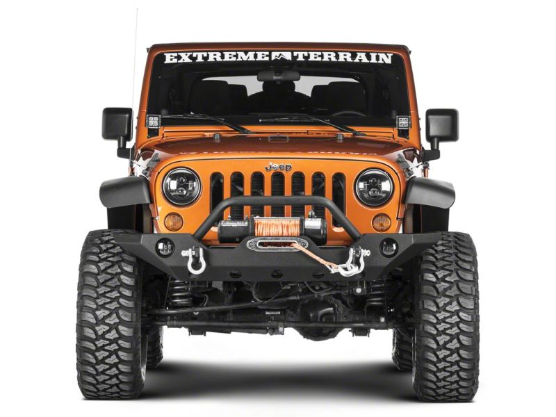 Raxiom 07-18 Jeep Wrangler JK Windshield Mounted Light Brackets