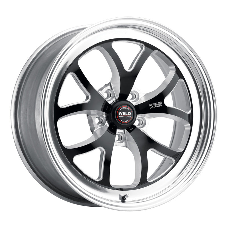 Weld S76 15x10.33 / 5x4.75 BP / 6.5in. BS Black Wheel (Low Pad) - Non-Beadlock