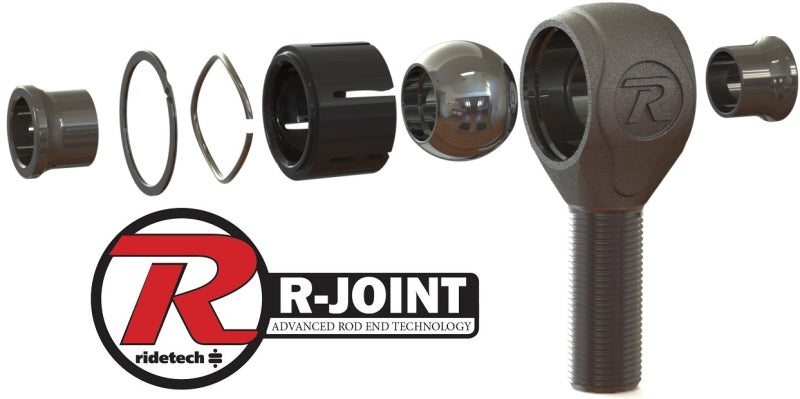 Ridetech Parallel 4-Link System Weld-in 4 Link Kit for 3/4 and 1 Ton Trucks Black Powdercoat