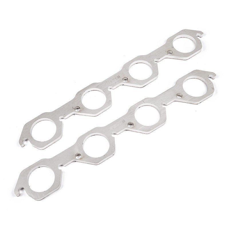 Stainless Works SBF AFR 225 Head Round Port Header 304SS Exhaust Flanges 1-7/8in Primaries-Stainless Works-797 Offroad