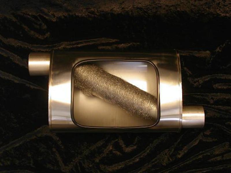 Stainless Works 2in ID CENTER INLET/ 2in OD CENTER OUTLET 5inX9in-Stainless Works-797 Offroad