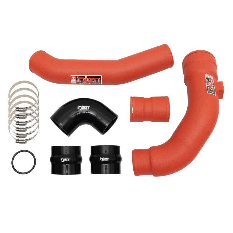 Injen 17-22 Ford F250/F/350/F-450/F-550 V8-6.7L Turbo Diesel Wrinkle Red Intercooler Piping Kit