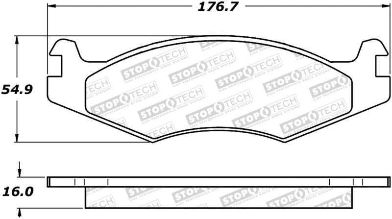 StopTech Street Brake Pads