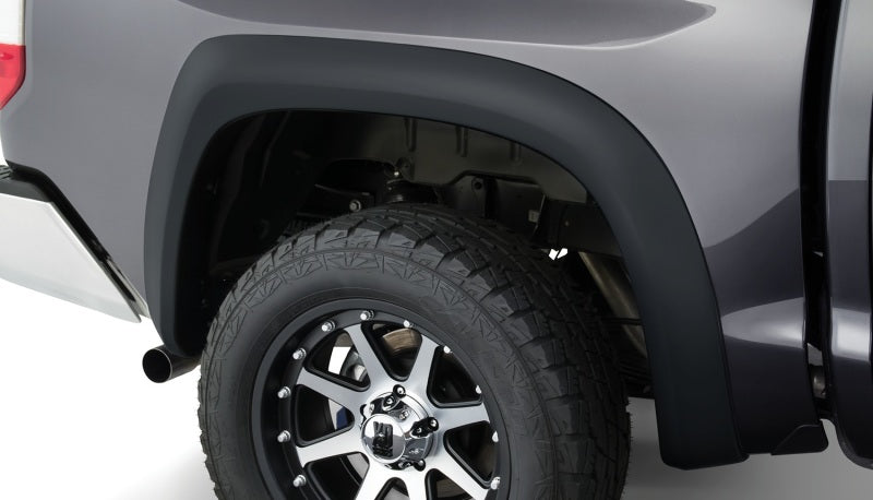 Bushwacker 04-15 Nissan Titan Extend-A-Fender Style Flares 2pc 67.1/78.9/84/96in - Black