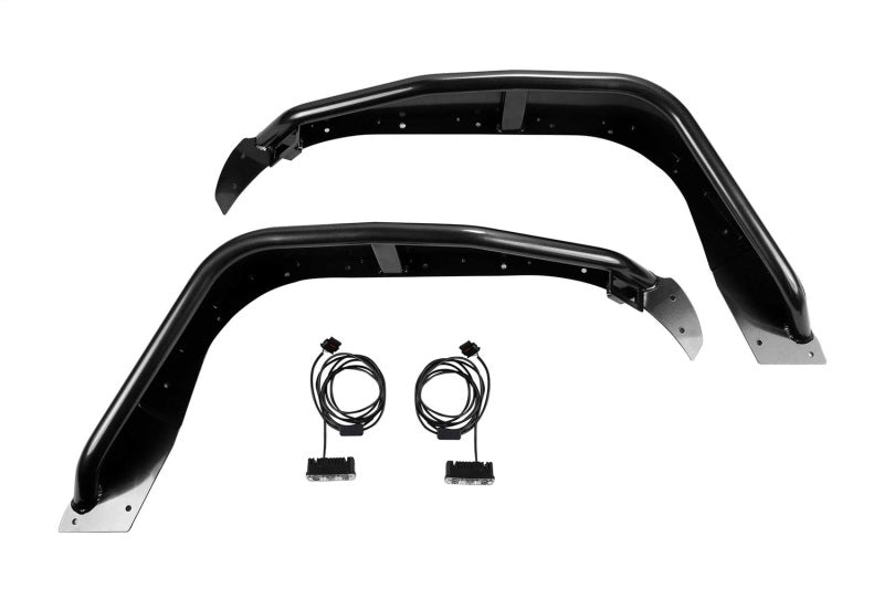 Fabtech 18-21 Jeep JL 4WD Front Steel Tube Fenders