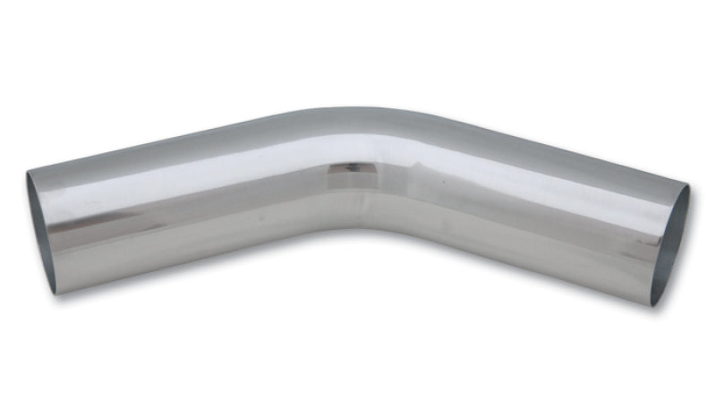 Vibrant 4in O.D. Universal Aluminum Tubing (45 degree bend) - Polished-Vibrant-797 Offroad