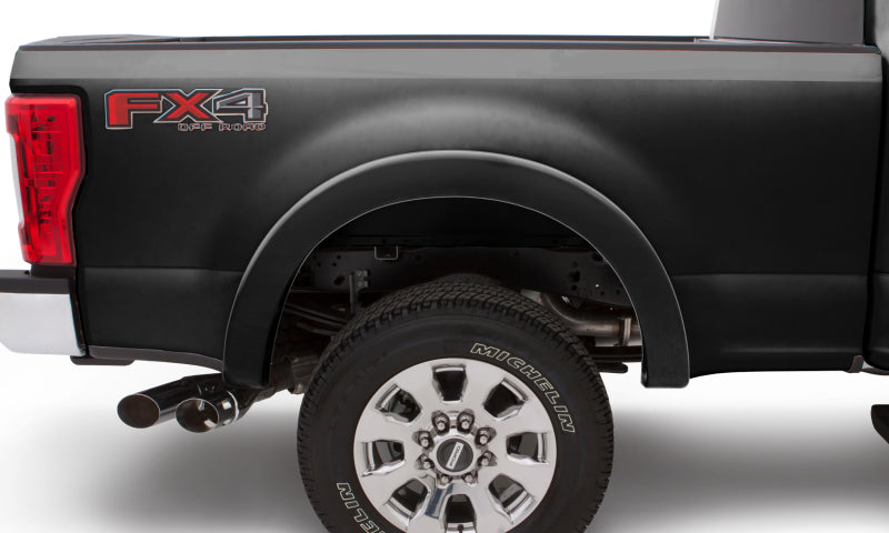 Bushwacker 17-18 Ford F-250 Super Duty OE Style Flares 4pc - Black