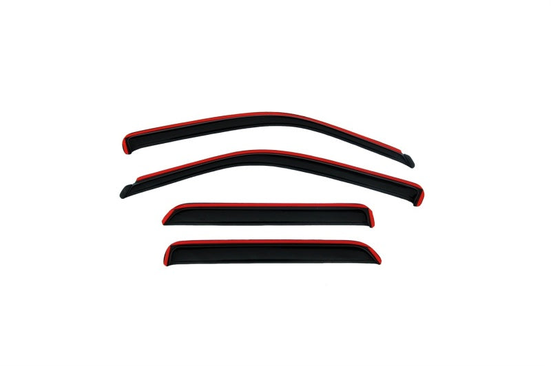 AVS 01-07 Toyota Sequoia Ventvisor In-Channel Front & Rear Window Deflectors 4pc - Smoke-AVS-797 Offroad