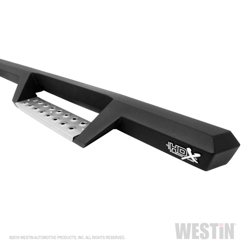 Westin/HDX 10-18 Ram 2500/3500 Crew Cab (8ft Bed) Drop Wheel to Wheel Nerf Step Bars - Txt Black