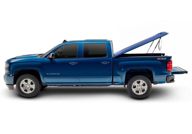 UnderCover 16-18 Toyota Tacoma 5ft Lux Bed Cover - Blue Effect (Req Factory Deck Rails)