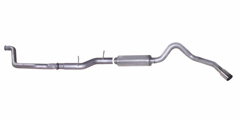 Gibson 03-07 Ford F-250 Super Duty Lariat 6.0L 4in Turbo-Back Single Exhaust - Stainless